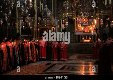 Israele, Gerusalemme la città vecchia, la Chiesa ortodossa armena St. James Cathedral Foto Stock