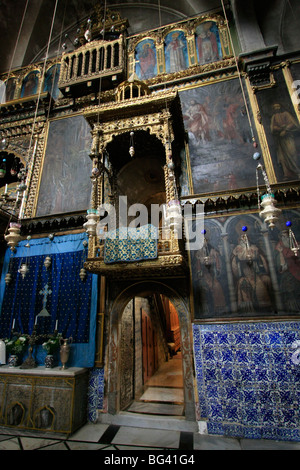 Israele, Gerusalemme la città vecchia, la Chiesa ortodossa armena St. James Cathedral Foto Stock