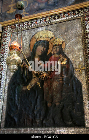 Israele, Gerusalemme la città vecchia, la Chiesa ortodossa armena St. James Cathedral Foto Stock