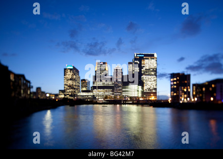 Canary Wharf, Docklands, Londra, Inghilterra Foto Stock