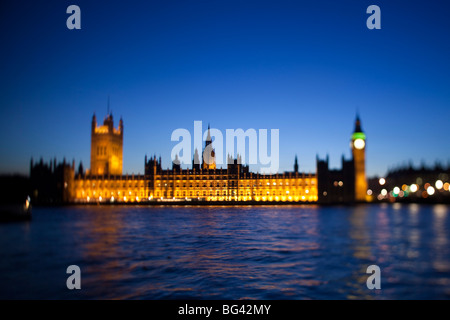 La Casa del Parlamento, Londra, Inghilterra Foto Stock