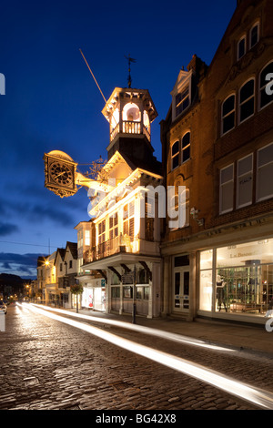 Guildhall, High Street, Guildford, Surrey, Inghilterra Foto Stock