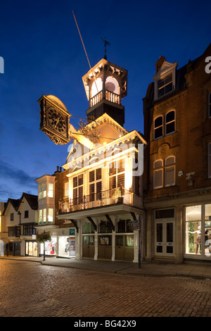 Guildhall, High Street, Guildford, Surrey, Inghilterra Foto Stock