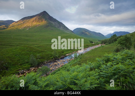 La Scozia, Highland Regione, Glen Coe Foto Stock