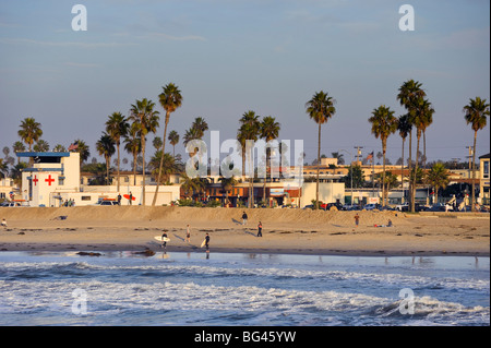 Stati Uniti, California, San Diego, Ocean Beach Foto Stock