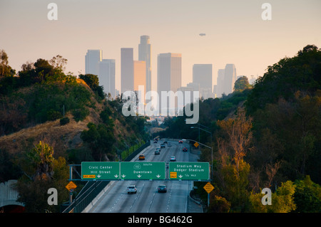 Stati Uniti, California, Los Angeles, Route 110 Foto Stock