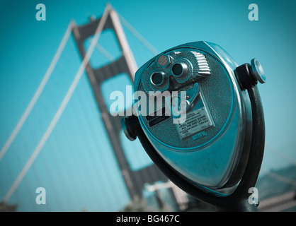 Stati Uniti, California, San Francisco Golden Gate Bridge Foto Stock