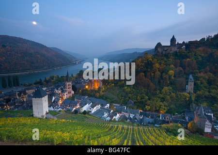 Bacharach, Valle del Reno, Germania Foto Stock