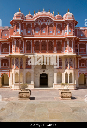 Palazzo di Città, Jaipur, Rajasthan, India, Asia Foto Stock