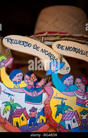 Nicaragua, Masaya Mercado Artesanias, Nazionale Artigiani Mercato, Souviner Foto Stock