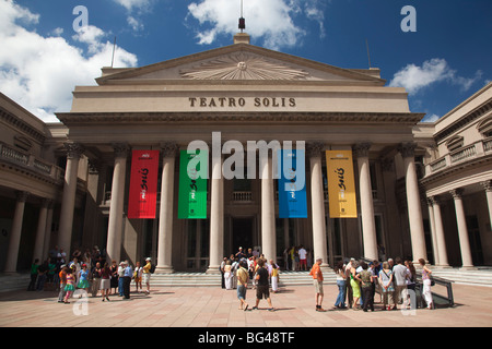 Uruguay, Montevideo, teatro Teatro Solis Foto Stock