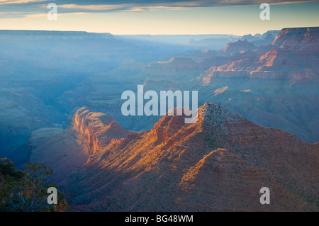 Stati Uniti d'America, Arizona, Grand Canyon, dalla vista del deserto Foto Stock