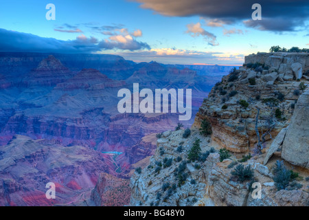 Stati Uniti d'America, Arizona, Grand Canyon, dal punto Moran Foto Stock