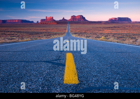 Stati Uniti d'America, Arizona-Utah, Monument Valley Foto Stock