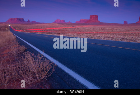 Stati Uniti d'America, Arizona-Utah, Monument Valley Foto Stock