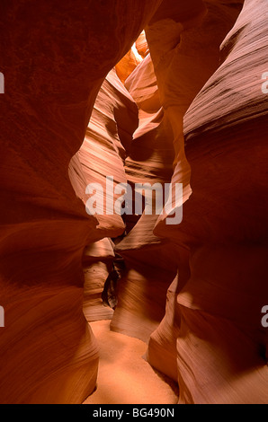 Stati Uniti d'America, Arizona, Pagina, Antelope Canyon (superiore) Foto Stock