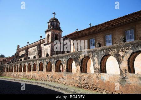 La Iglesia El Sagrario, chiesa del Santuario, Patzcuaro Michoacan stato, Messico, America del Nord&#10; Foto Stock