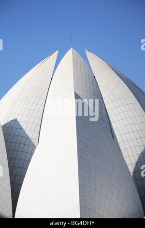 Fiore di loto tempio, tempio Bahai, Nuova Delhi, India, Asia Foto Stock