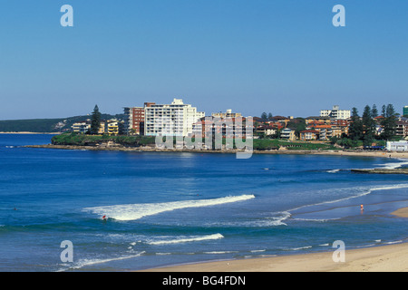 Il lungomare a Cronulla Park, a sud di Botany Bay e Sydney CBD, Cronulla Sutherland Shire, Nuovo Galles del Sud, Australia Foto Stock