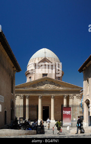 Ingresso al Museo Vieille Charité (1671-1749), ex Hospice di Pierre & Jean Puget, nel quartiere storico di Panier, Marsiglia, Francia Foto Stock