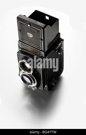 Un classico Rolleicord TLR Fotocamera Foto Stock