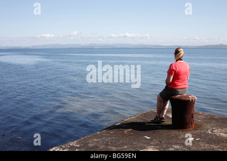 Geraldine a Corrie, Isle of Arran, Scozia, Giugno 2009 Foto Stock