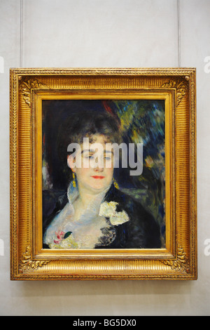 Ritratto di Madame Georges Charpentier di Pierre Auguste Renoir, d'Orsay Museum, Parigi, Francia Foto Stock