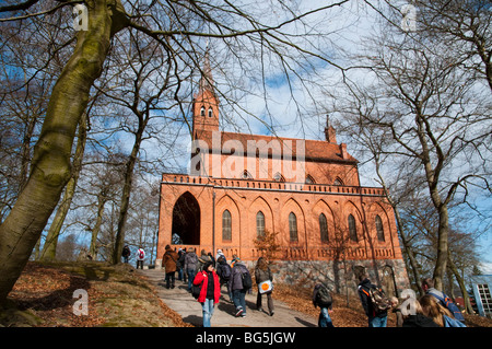 Kirche di Heringsdorf, Insel Usedom, Meclenburgo-Pomerania Occidentale, Deutschland | chiesa, Heringsdorf, isola di Usedom, Mecklenburg-Vorpo Foto Stock