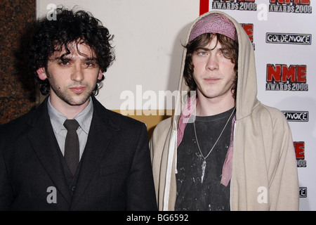 MGMT NOI NME Awards di EL Rey a Los Angeles California USA 23 Aprile 2008 Foto Stock