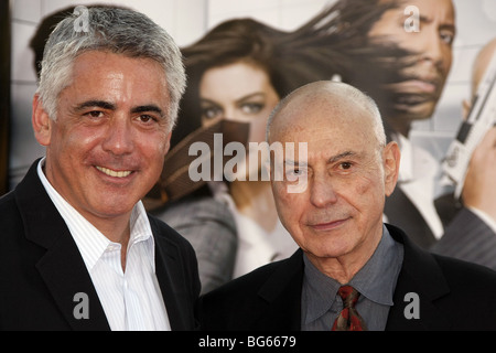 ADAM ARKIN ALAN ARKIN GET SMART PREMIERE MONDIALE WESTWOOD LOS ANGELES STATI UNITI D'AMERICA 16 giugno 2008 Foto Stock