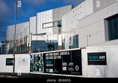 La Roccia, shopping, attività per il tempo libero e lo sviluppo residenziale, Bury, Greater Manchester, Regno Unito Foto Stock