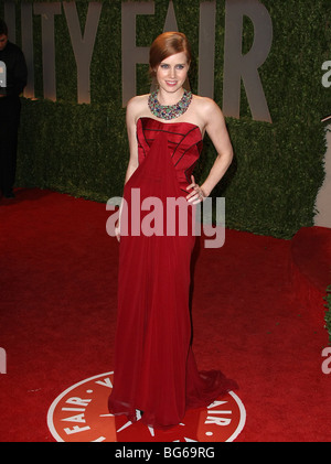 AMY ADAMS 2009 Vanity Fair OSCAR PARTY WEST HOLLYWOOD Los Angeles CA USA 22 febbraio 2009 Foto Stock