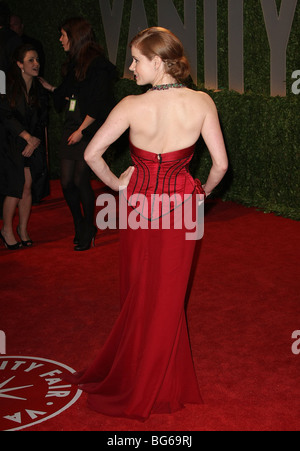 AMY ADAMS 2009 Vanity Fair OSCAR PARTY WEST HOLLYWOOD Los Angeles CA USA 22 febbraio 2009 Foto Stock