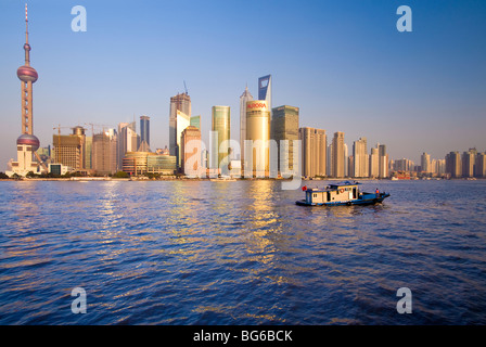 Il Pudong, Shanghai, Cina Foto Stock