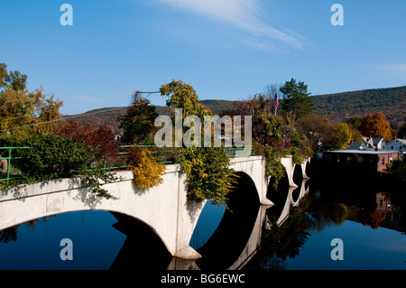 ,Ponte dei Fiori,500 varietà,fiori,vigneti,arbusti,400ft span del ponte,mantenuto da un giardiniere poiché 192 Foto Stock