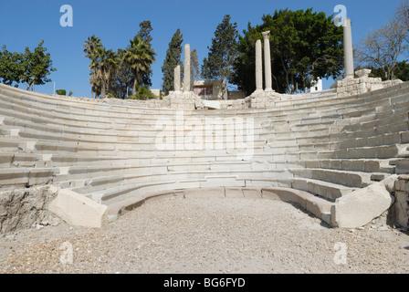 Anfiteatro Romano di Kom El-Dikka ad Alessandria, Egitto Foto Stock