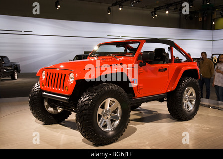 Il Mopar Jeep abbassare quaranta concetto alla 2009 Auto Show di Los Angeles in Los Angeles Convention Center di Los Angeles, California. Foto Stock