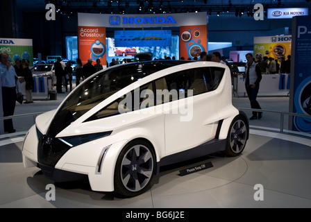 La Honda P-dado (concetto debutto mondiale) al 2009 Auto Show di Los Angeles in Los Angeles Convention Center di Los Angeles, California. Foto Stock