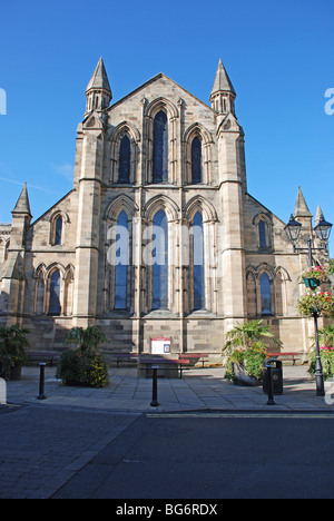 Hexham Abbey Northumberland Saxon Church St Wilfrid's Foto Stock