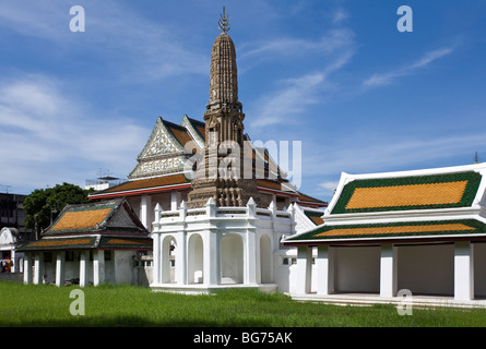 Wat Ratchanaddaram. Bangkok. Della Thailandia Foto Stock