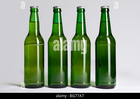 Bottiglie di birra Foto Stock