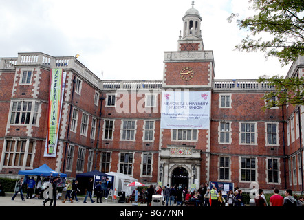 Università di Newcastle, Inghilterra - stallo per universitari iscritti al settimana Foto Stock