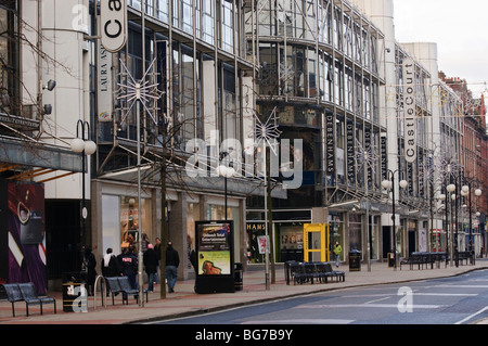 Corte Castello Shopping Centre, il Royal Avenue, Belfast Foto Stock