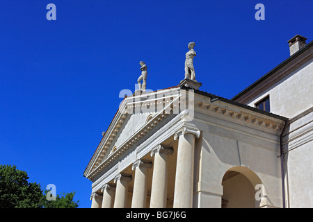 Villa Capra detta "La Rotonda" (Villa Almerico-Capra) da Andrea Palladio, Sito Patrimonio Mondiale dell'UNESCO, nei pressi di Vicenza, Veneto, Italia Foto Stock