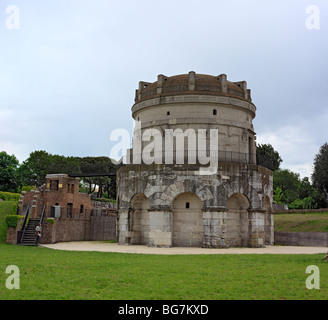 Mausoleo di Teodorico (520), Ravenna, Emilia Romagna, Italia Foto Stock