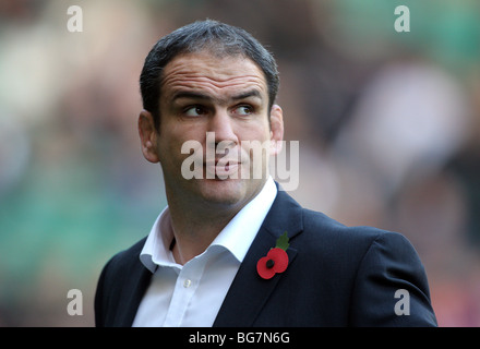 MARTIN JOHNSON ENGLAND V AUSTRALIA TWICKENHAM MIDDLESEX INGHILTERRA 07 Novembre 2009 Foto Stock