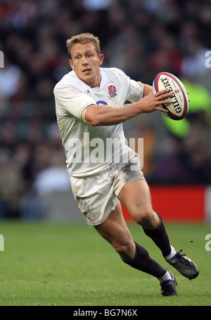 JONNY WILKINSON ENGLAND V AUSTRALIA TWICKENHAM MIDDLESEX INGHILTERRA 07 Novembre 2009 Foto Stock