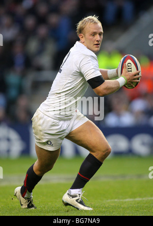 SHANE GERAGHTY INGHILTERRA & LONDON IRISH TWICKENHAM MIDDLESEX INGHILTERRA 07 Novembre 2009 Foto Stock