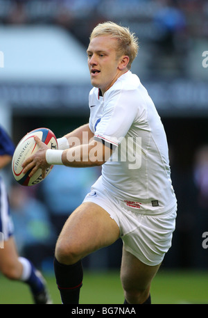 SHANE GERAGHTY INGHILTERRA & LONDON IRISH TWICKENHAM MIDDLESEX INGHILTERRA 07 Novembre 2009 Foto Stock