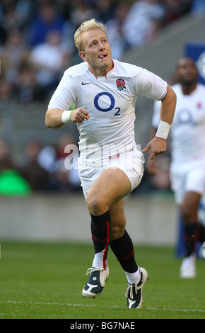 SHANE GERAGHTY INGHILTERRA & LONDON IRISH TWICKENHAM MIDDLESEX INGHILTERRA 07 Novembre 2009 Foto Stock